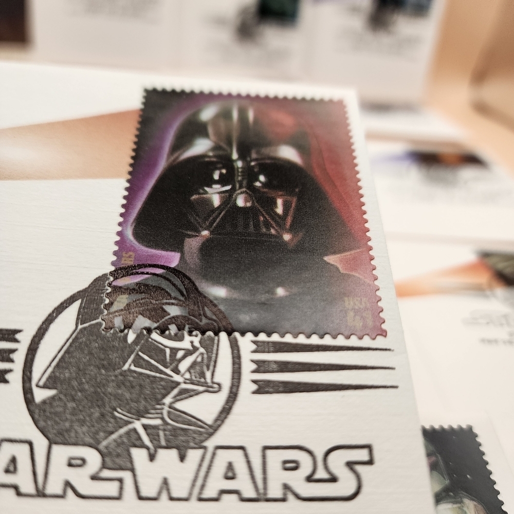 Star Wars Set of 15 First Day of Issue Stamps Envelopes 2007 - Picture 4 of 4